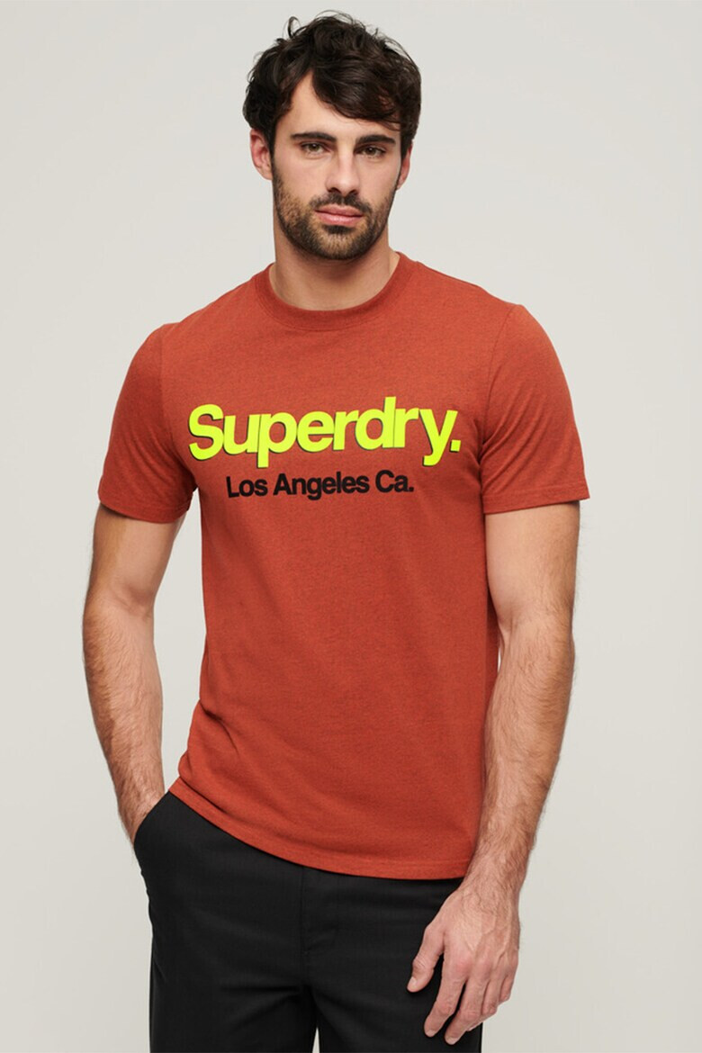 SUPERDRY Тениска Ovin Core с лого - Pepit.bg