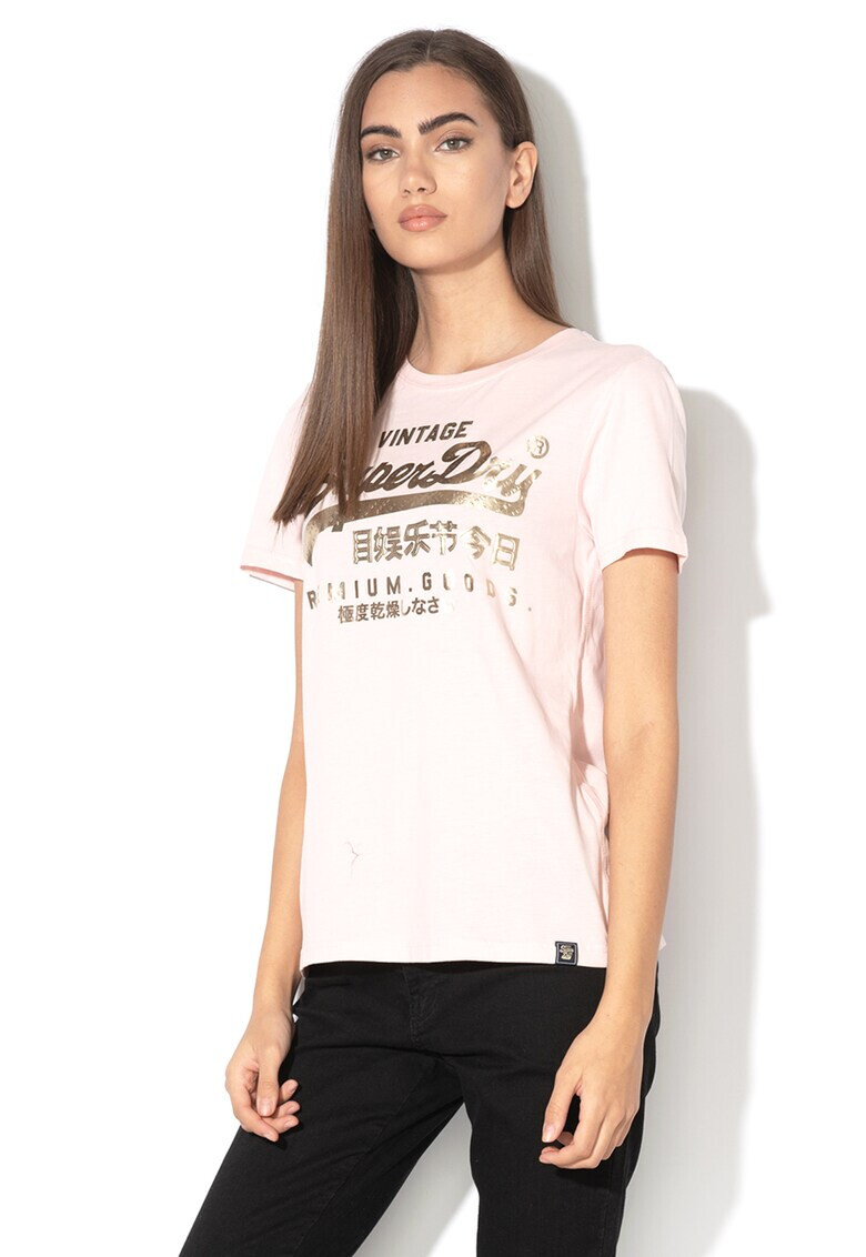 SUPERDRY Тениска Premium с лого - Pepit.bg