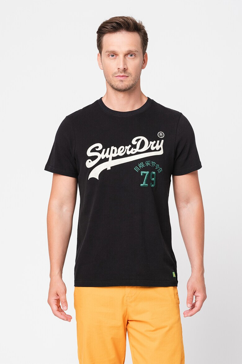 SUPERDRY Тениска с бродерии - Pepit.bg