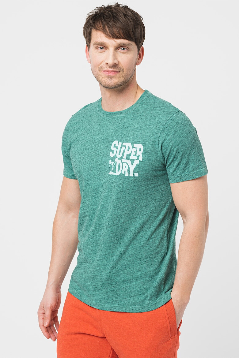 SUPERDRY Тениска с десен - Pepit.bg