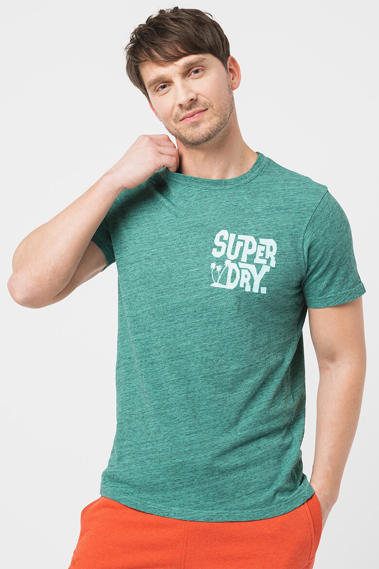 SUPERDRY Тениска с десен - Pepit.bg