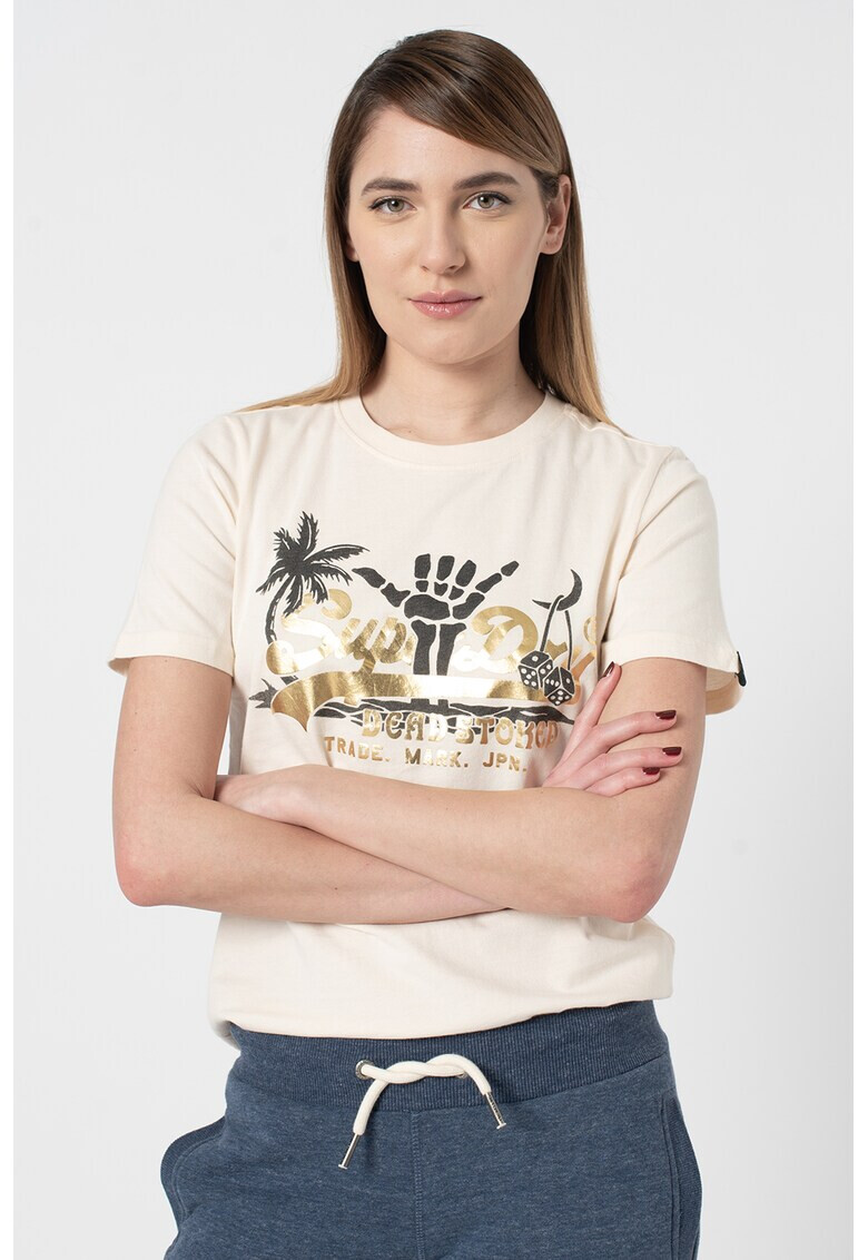 SUPERDRY Тениска с фигурална щампа - Pepit.bg