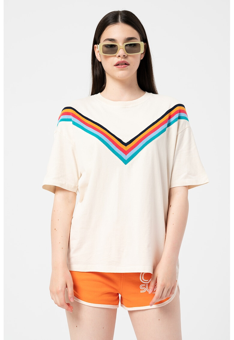 SUPERDRY Тениска с контрастно райе - Pepit.bg