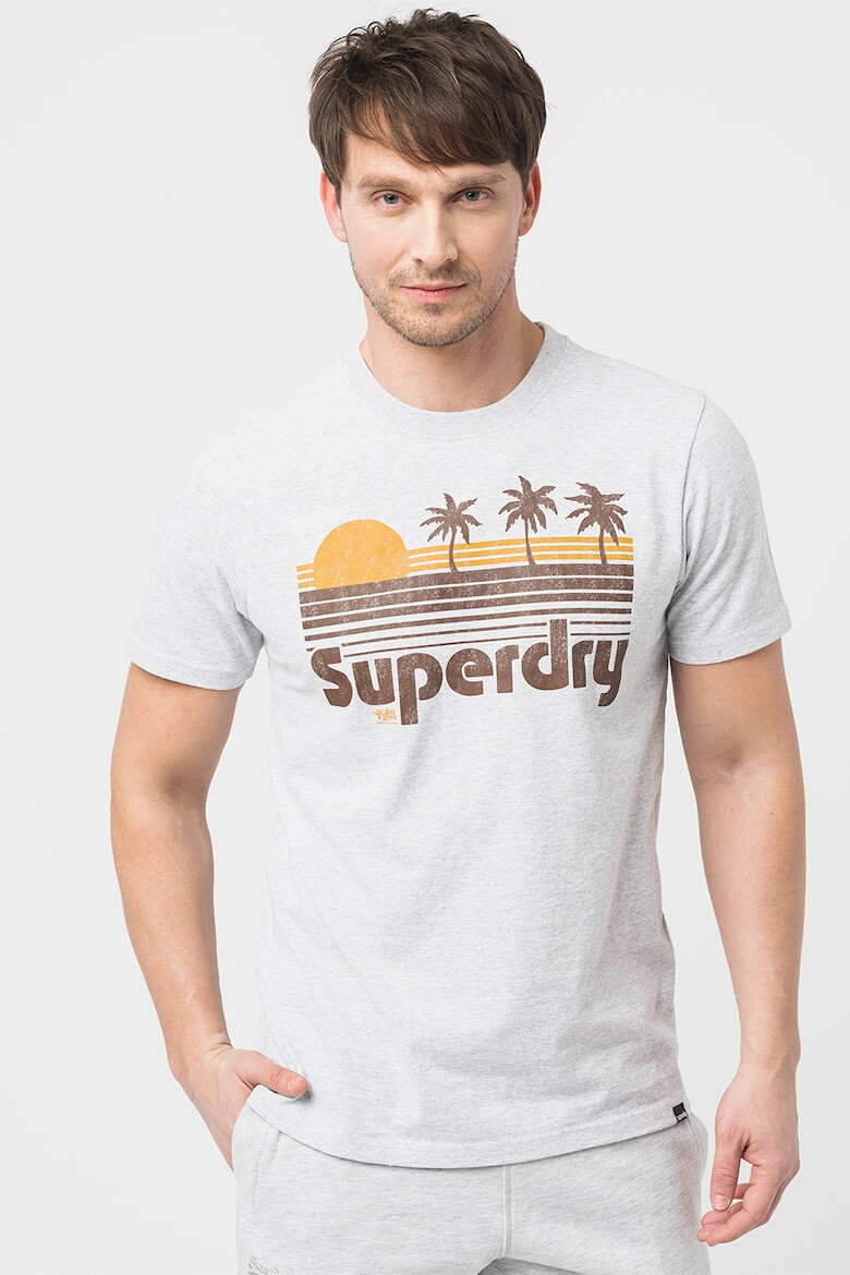 SUPERDRY Тениска с лого Vintage Great Outdoors - Pepit.bg