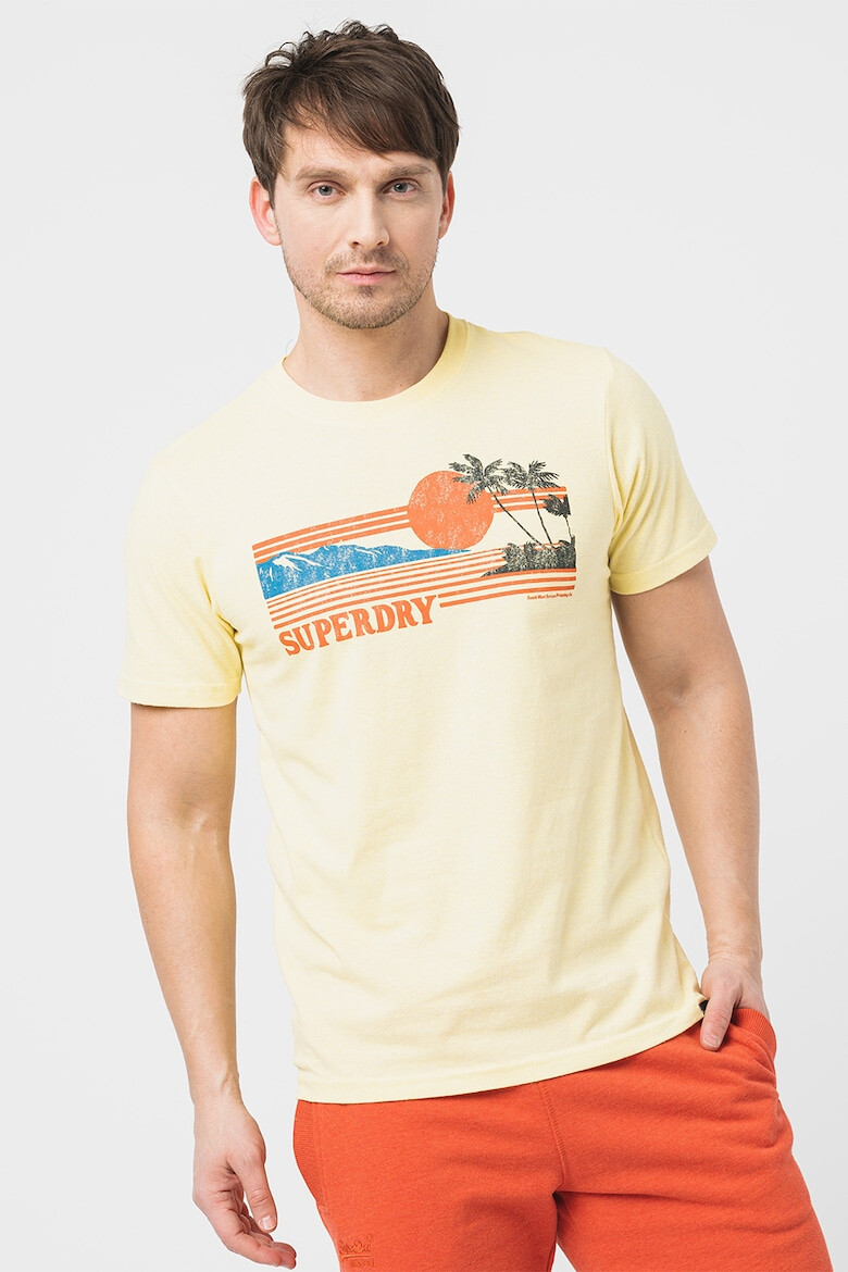 SUPERDRY Тениска с лого Vintage Great Outdoors - Pepit.bg