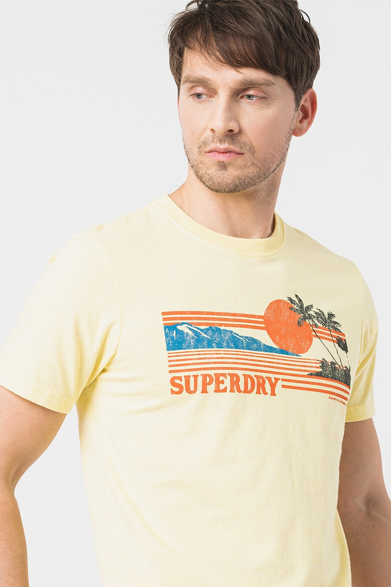 SUPERDRY Тениска с лого Vintage Great Outdoors - Pepit.bg