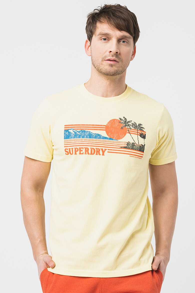 SUPERDRY Тениска с лого Vintage Great Outdoors - Pepit.bg