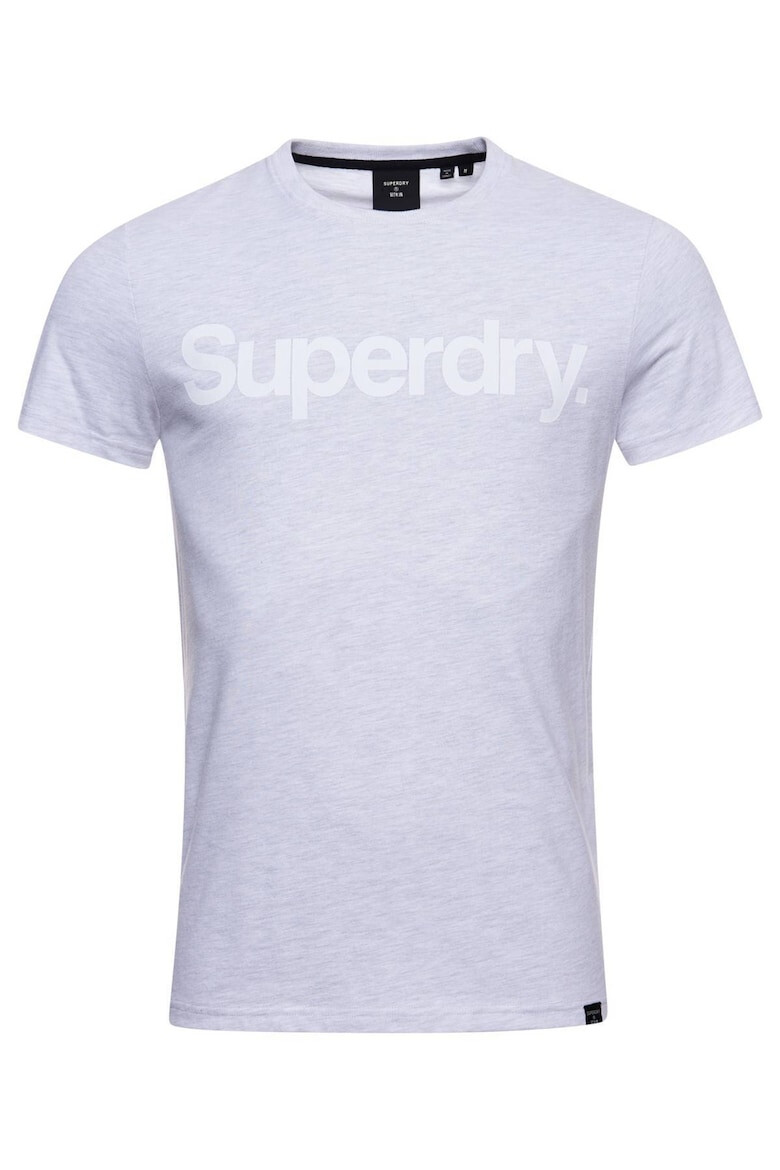 SUPERDRY Тениска с овално деколте и лого - Pepit.bg