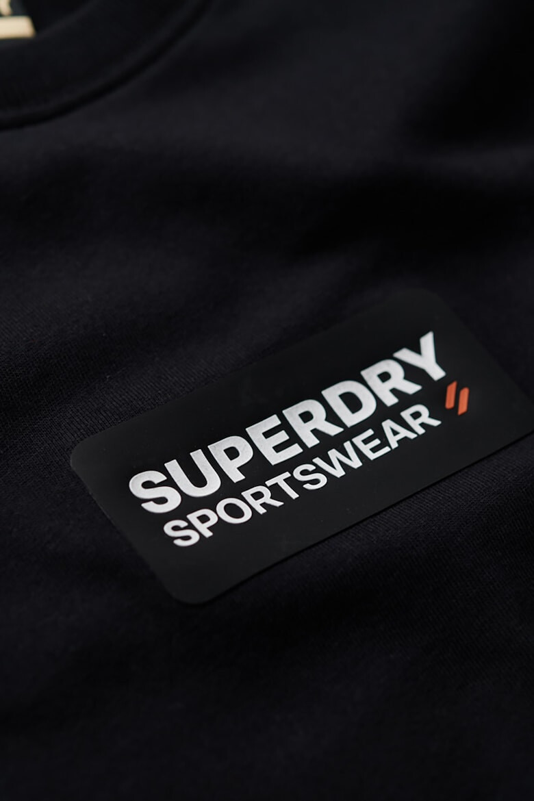 SUPERDRY Тениска с овално деколте и лого - Pepit.bg