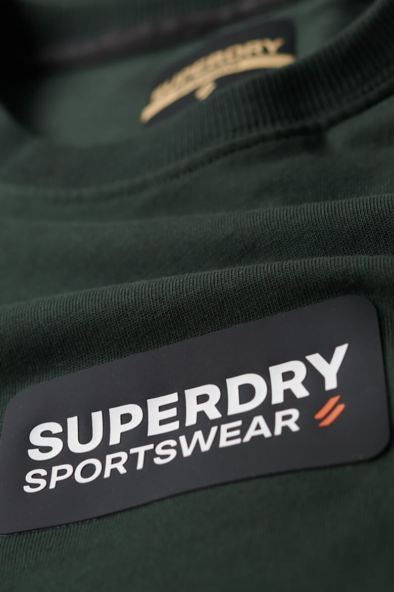 SUPERDRY Тениска с овално деколте и лого - Pepit.bg