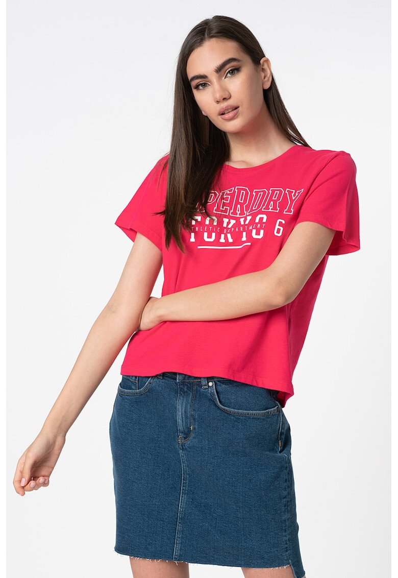 SUPERDRY Тениска Track&Field с лого - Pepit.bg