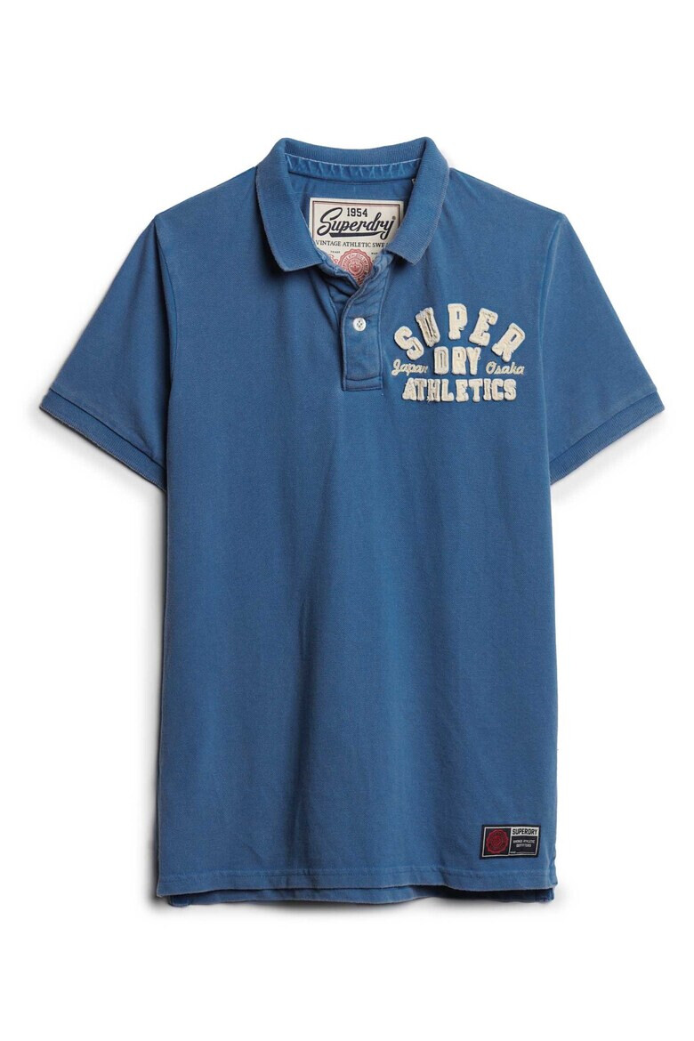 Superdry  Co Тениска Vintage Athletic с яка - Син - Pepit.bg