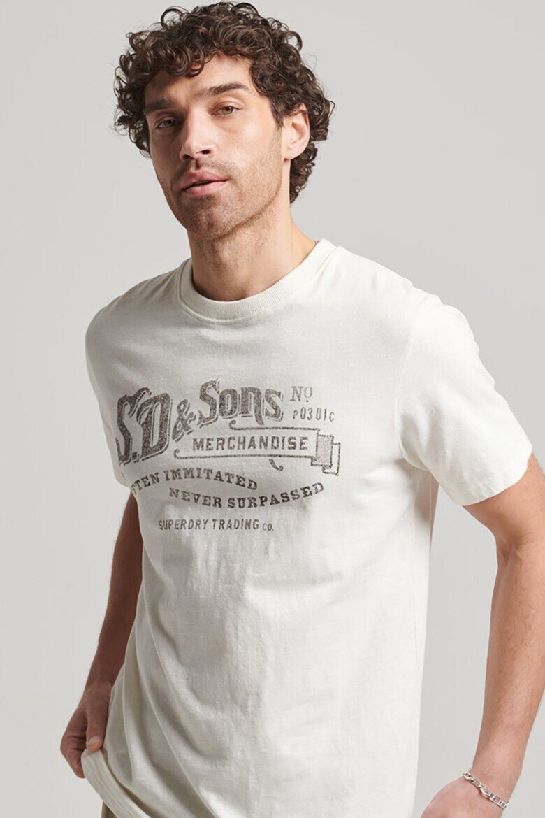 SUPERDRY Тениска Vintage Script с лого - Pepit.bg