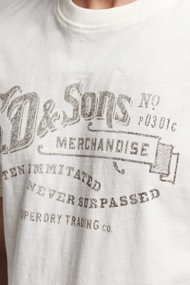 SUPERDRY Тениска Vintage Script с лого - Pepit.bg