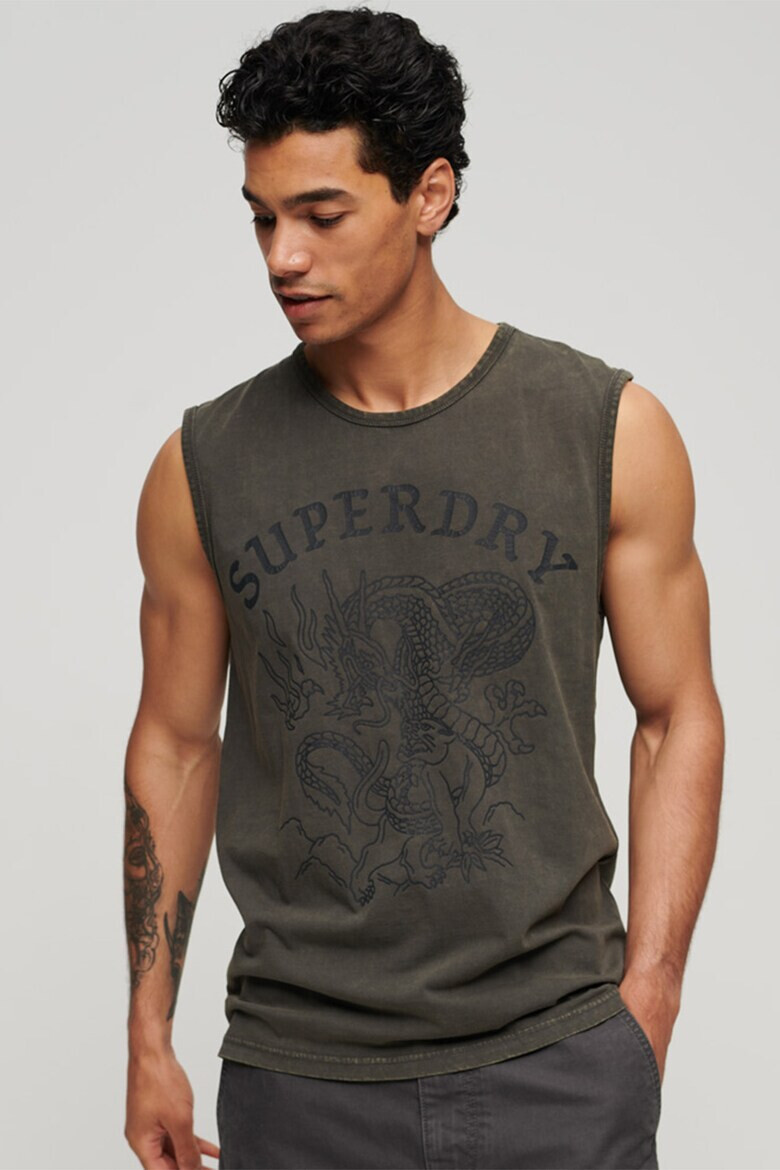 SUPERDRY Топ Ovin Tattoo - Pepit.bg