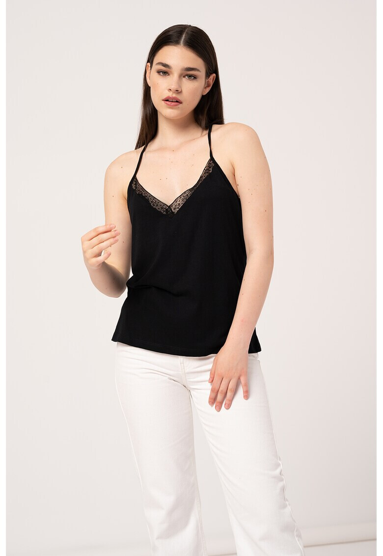 SUPERDRY Топ с дантела - Pepit.bg