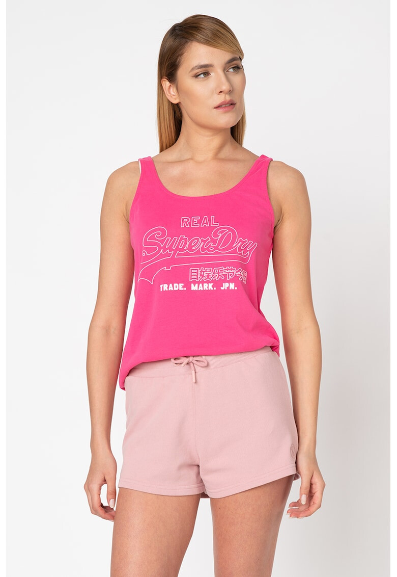 SUPERDRY Топ с лого - Pepit.bg