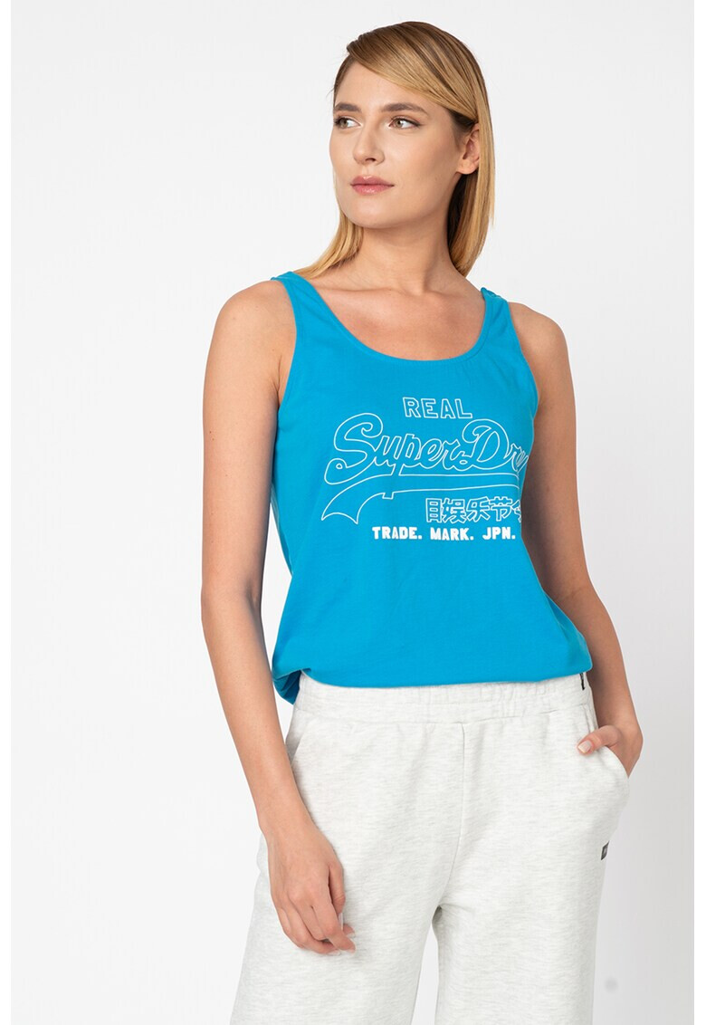SUPERDRY Топ с лого - Pepit.bg