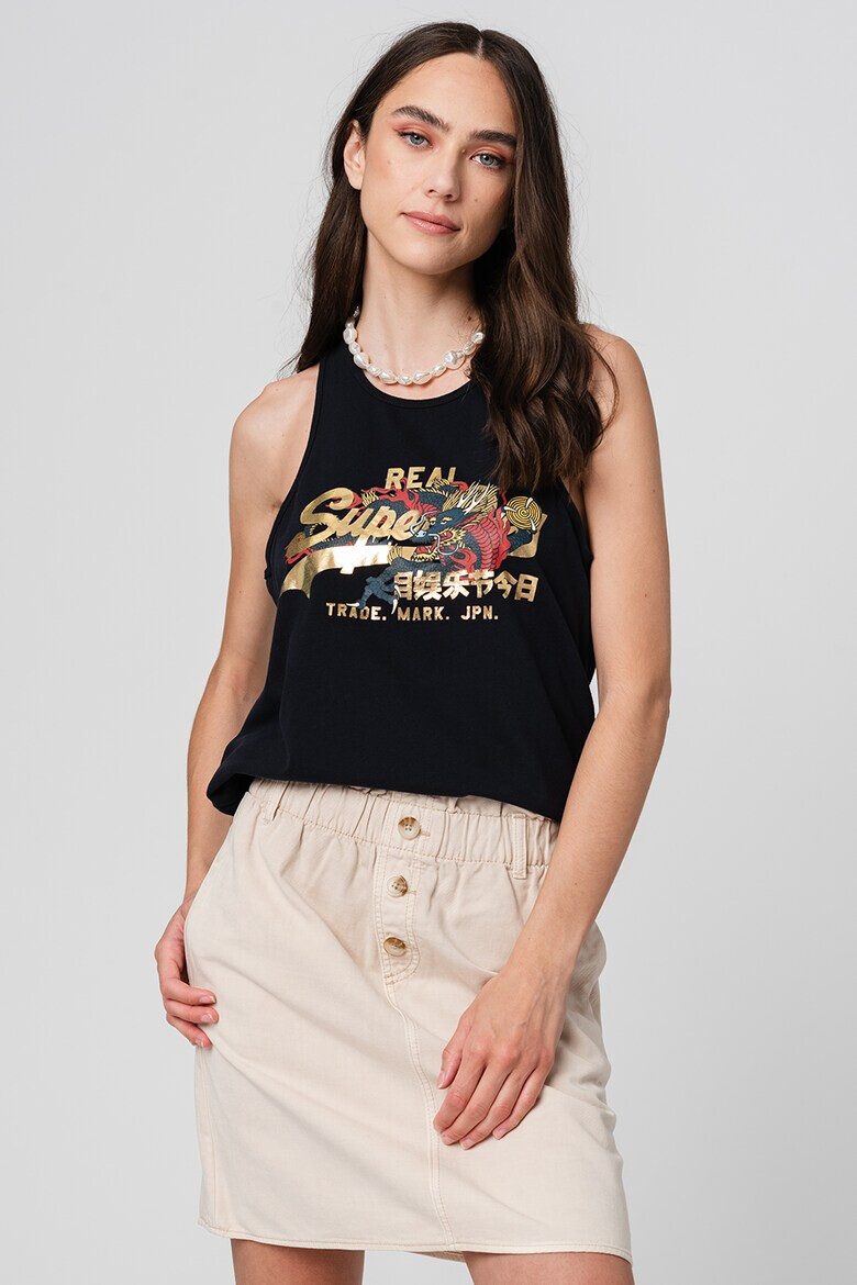 SUPERDRY Топ с лого - Pepit.bg
