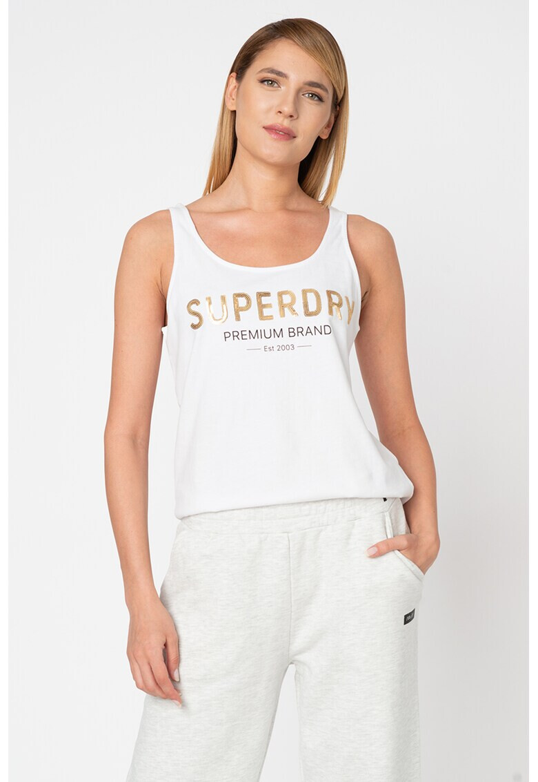 SUPERDRY Топ с лого - Pepit.bg