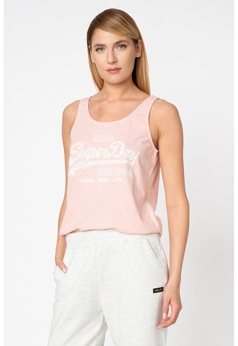 SUPERDRY Топ с лого - Pepit.bg