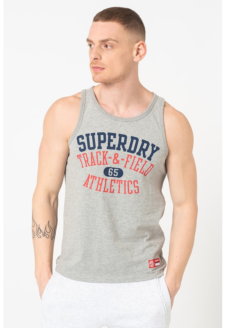 SUPERDRY Топ Track And Field с лого - Pepit.bg