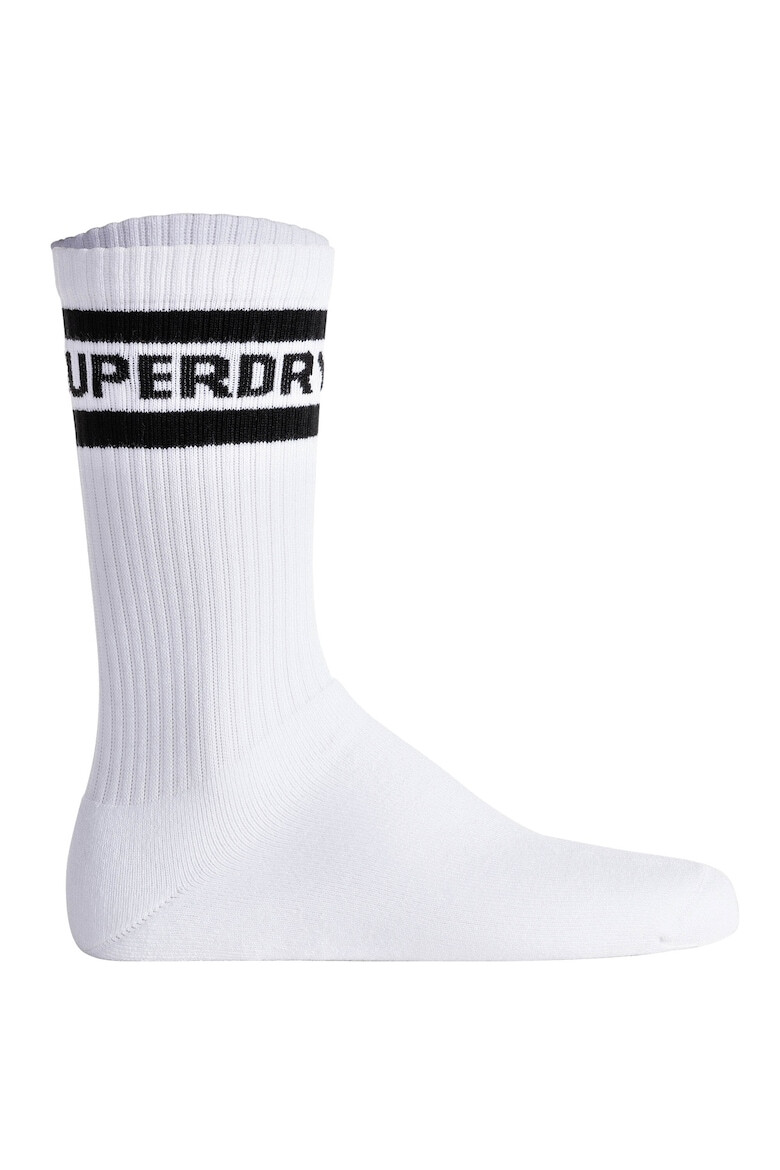 SUPERDRY Унисекс дълги чорапи Coolmax - 3 чифта - Pepit.bg