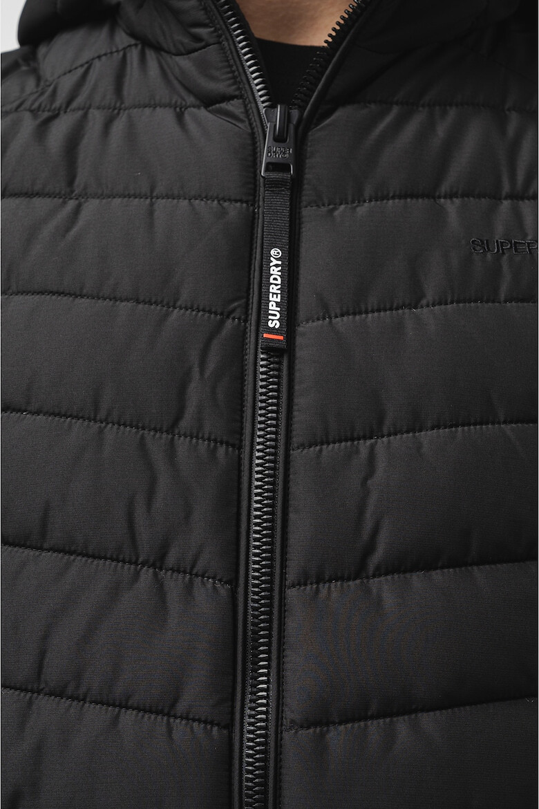 SUPERDRY Ватиран елек с качулка - Pepit.bg