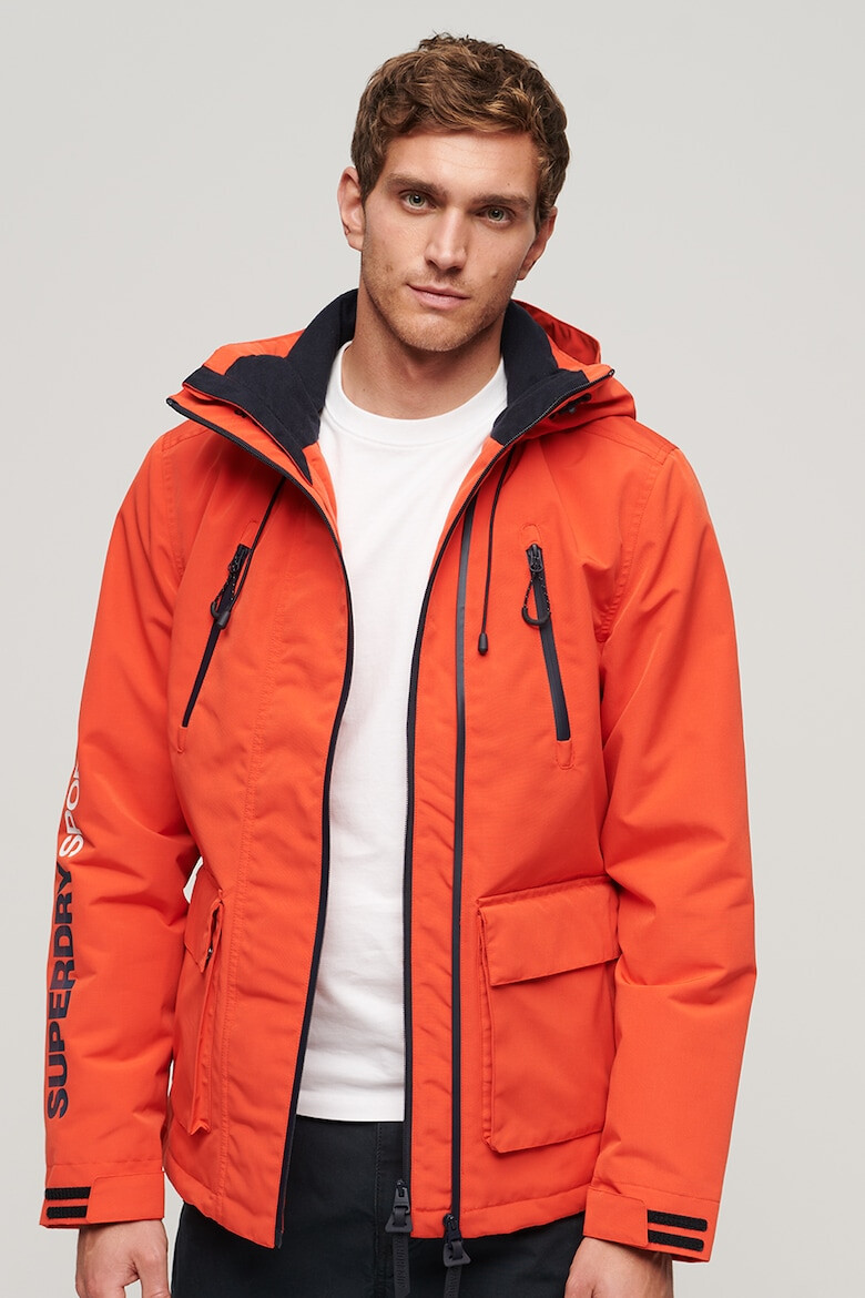 SUPERDRY Ветроустойчиво зимно яке Ultimate SD Windbreaker с лого - Pepit.bg