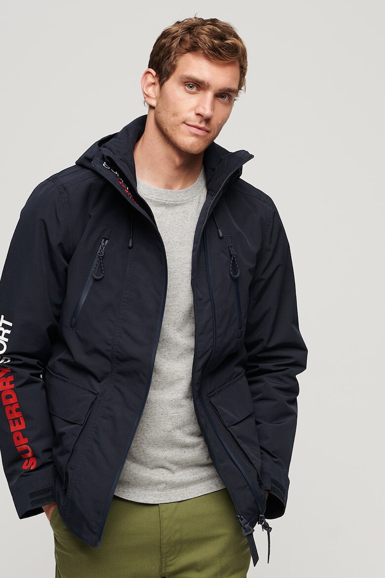 SUPERDRY Ветроустойчиво зимно яке Ultimate SD Windbreaker с лого - Pepit.bg