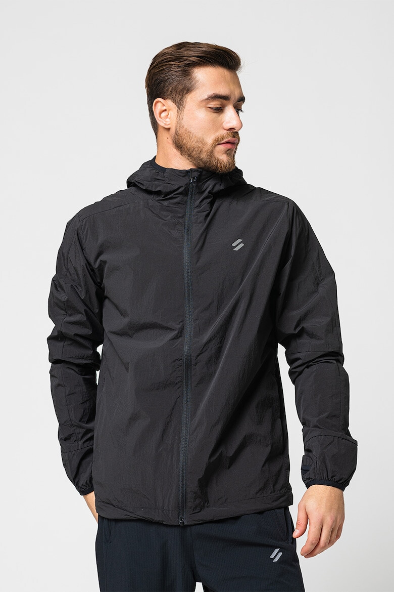 SUPERDRY Яке за бягане с качулка - Pepit.bg