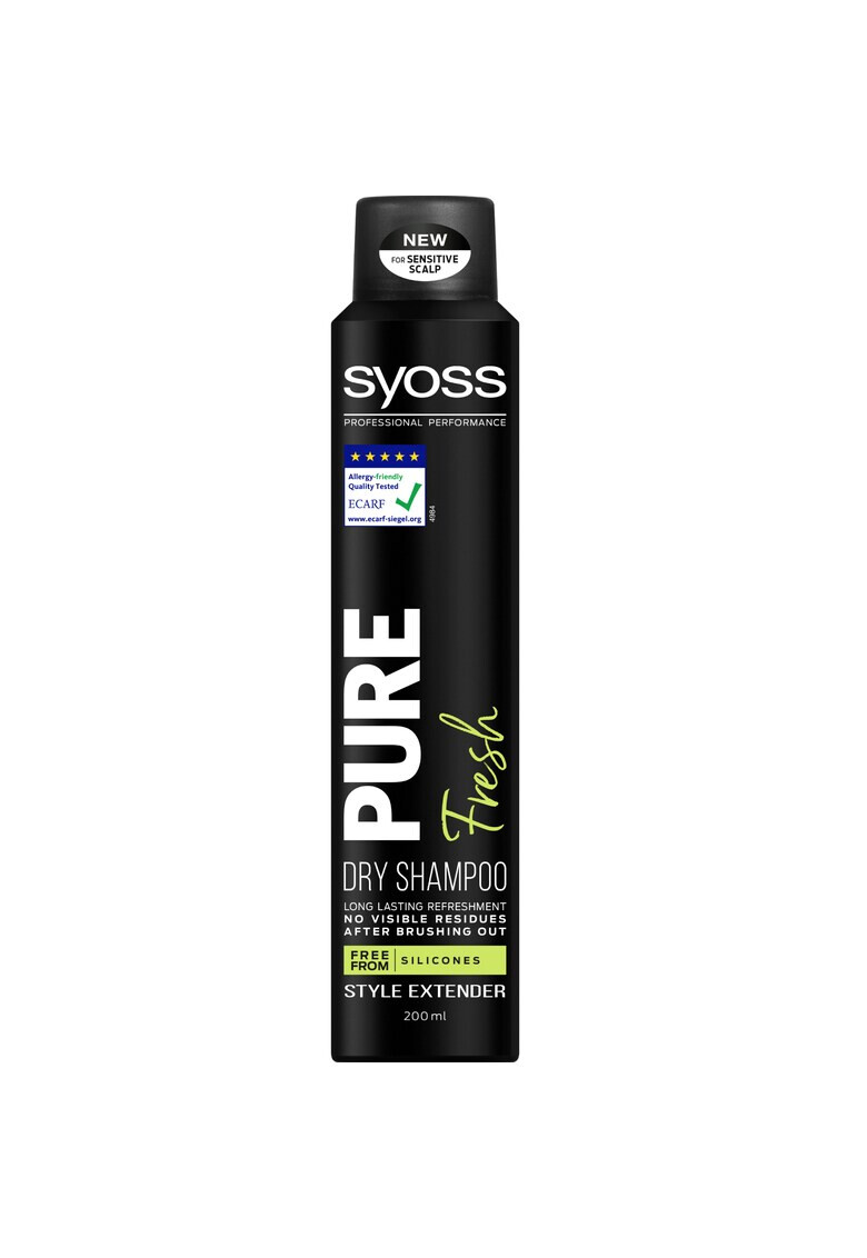 Syoss Сух шампоан Pure Fresh 200 мл - Pepit.bg