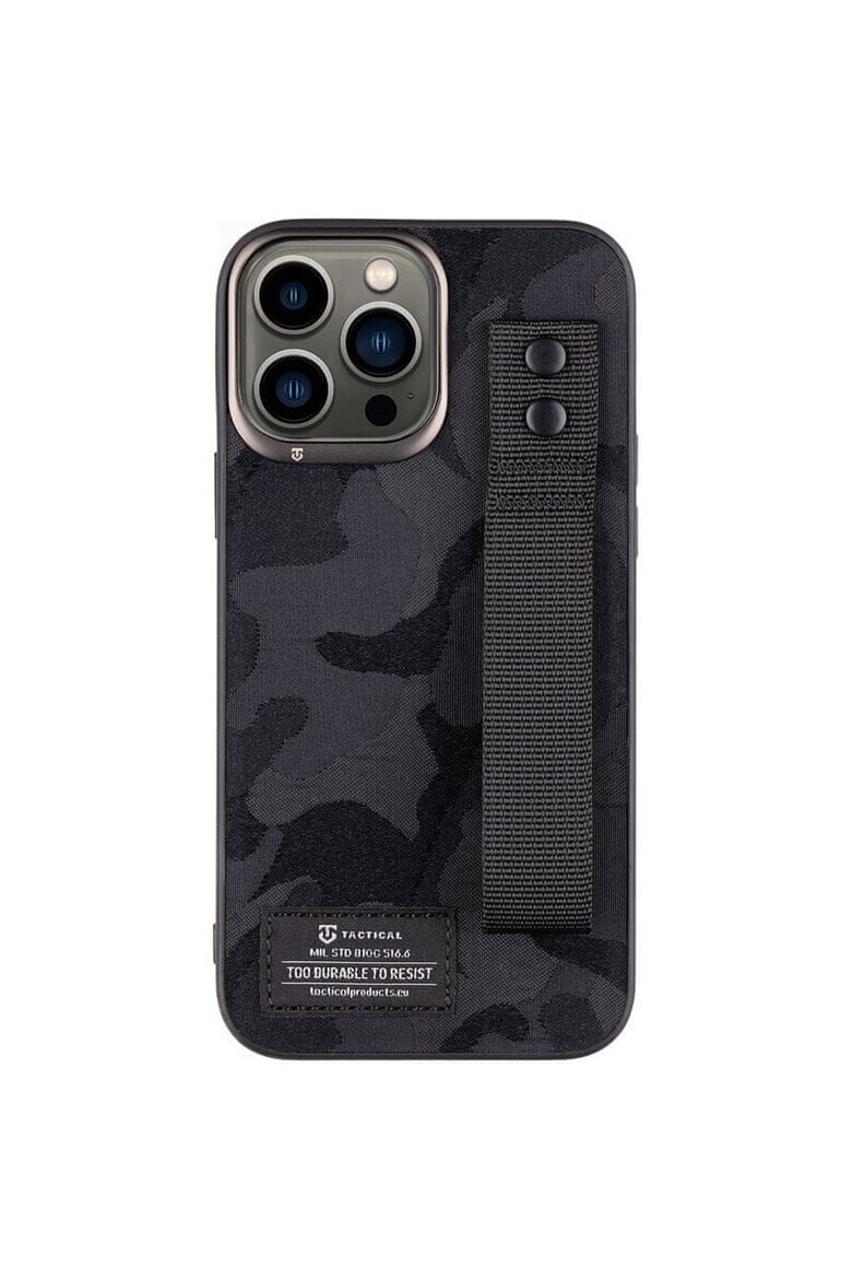 Tactical Предпазен калъф Camo Troop за iPhone 13 Pro Max Black - Pepit.bg