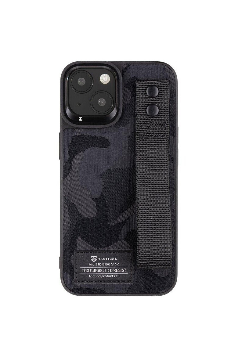 Tactical Защитен калъф Camo Troop за iPhone 14 - Черен - Pepit.bg