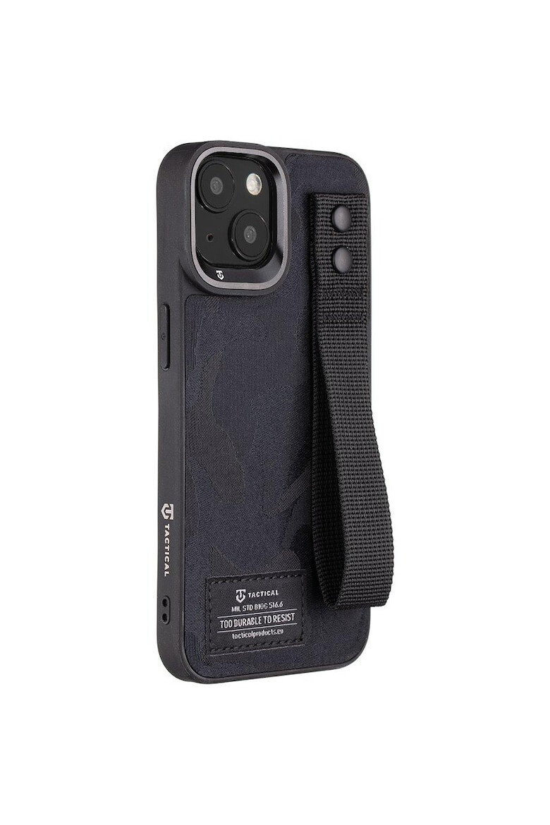 Tactical Защитен калъф Camo Troop за iPhone 14 - Черен - Pepit.bg