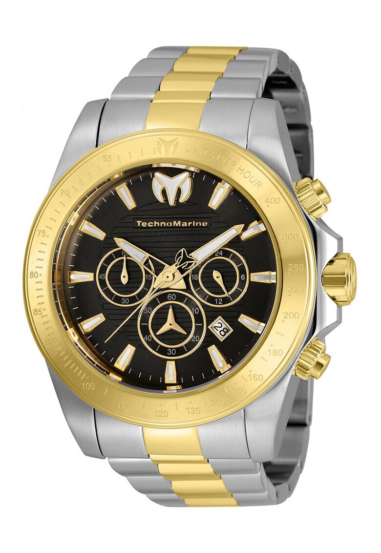 TechnoMarine Двуцветен часовник с хронограф - Pepit.bg