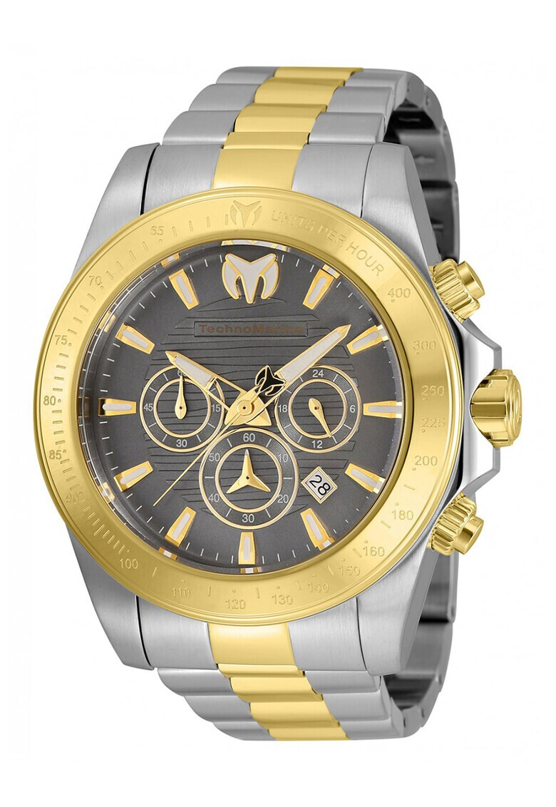 TechnoMarine Двуцветен часовник с хронограф - Pepit.bg