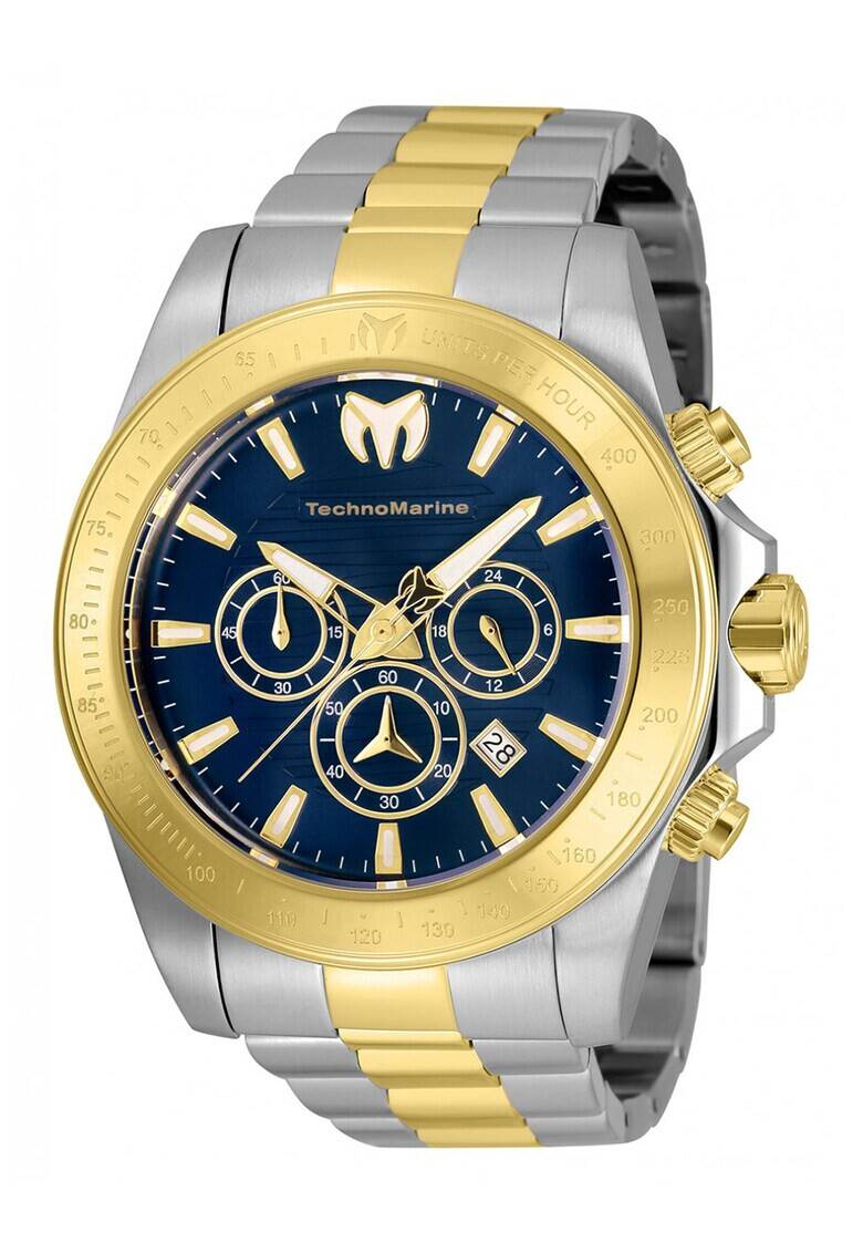 TechnoMarine Двуцветен часовник с хронограф - Pepit.bg