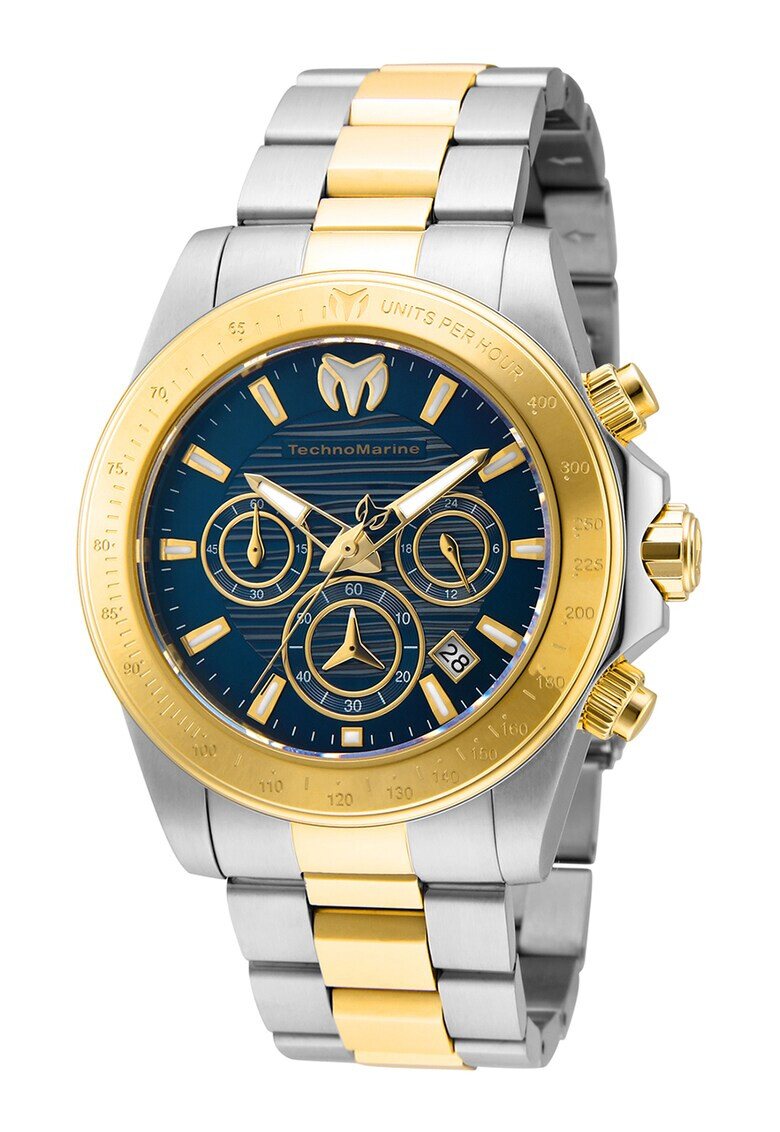TechnoMarine Иноксов часовник с хронограф - Pepit.bg