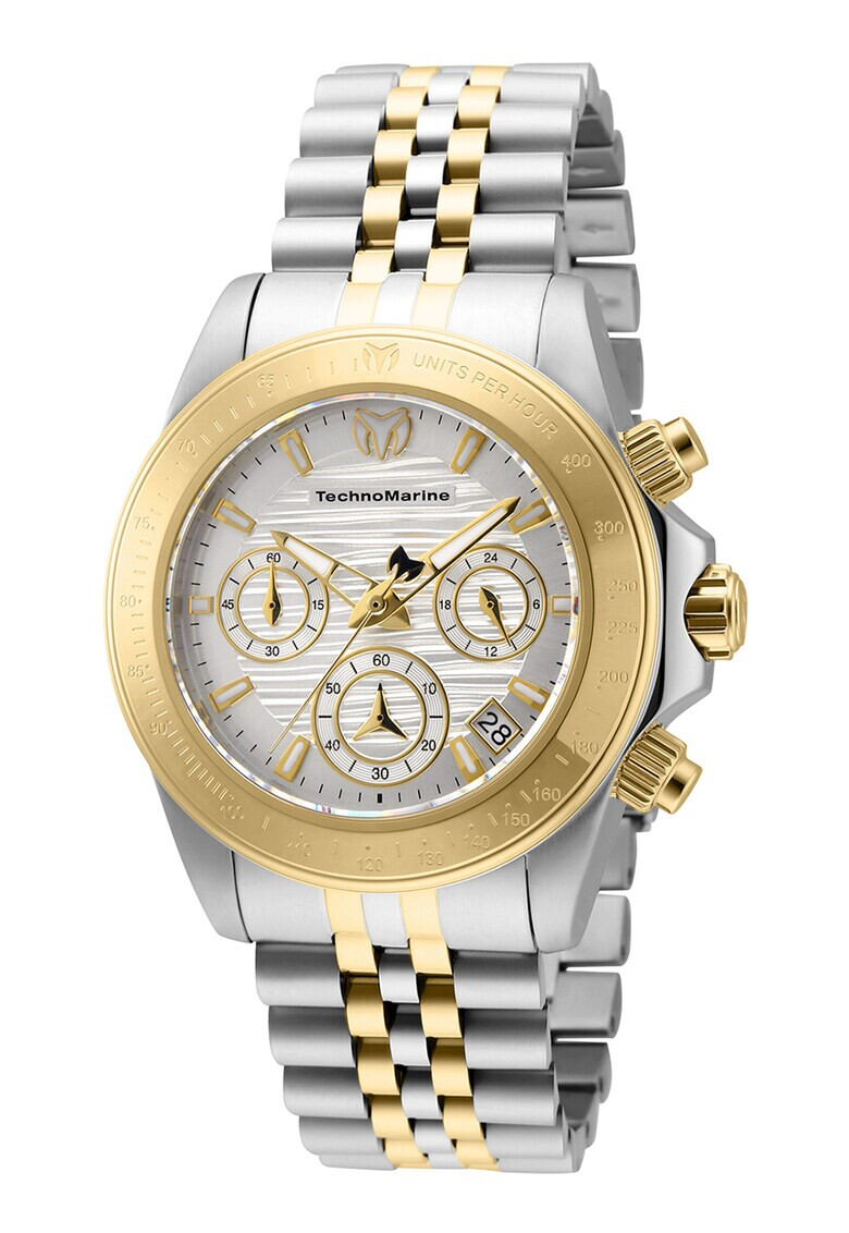 TechnoMarine Иноксов часовник с хронометър - Pepit.bg