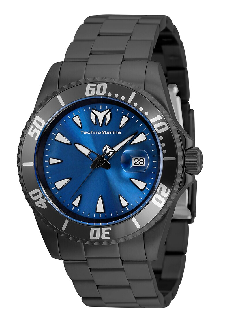 TechnoMarine Иноксов часовник с контрасти - Pepit.bg