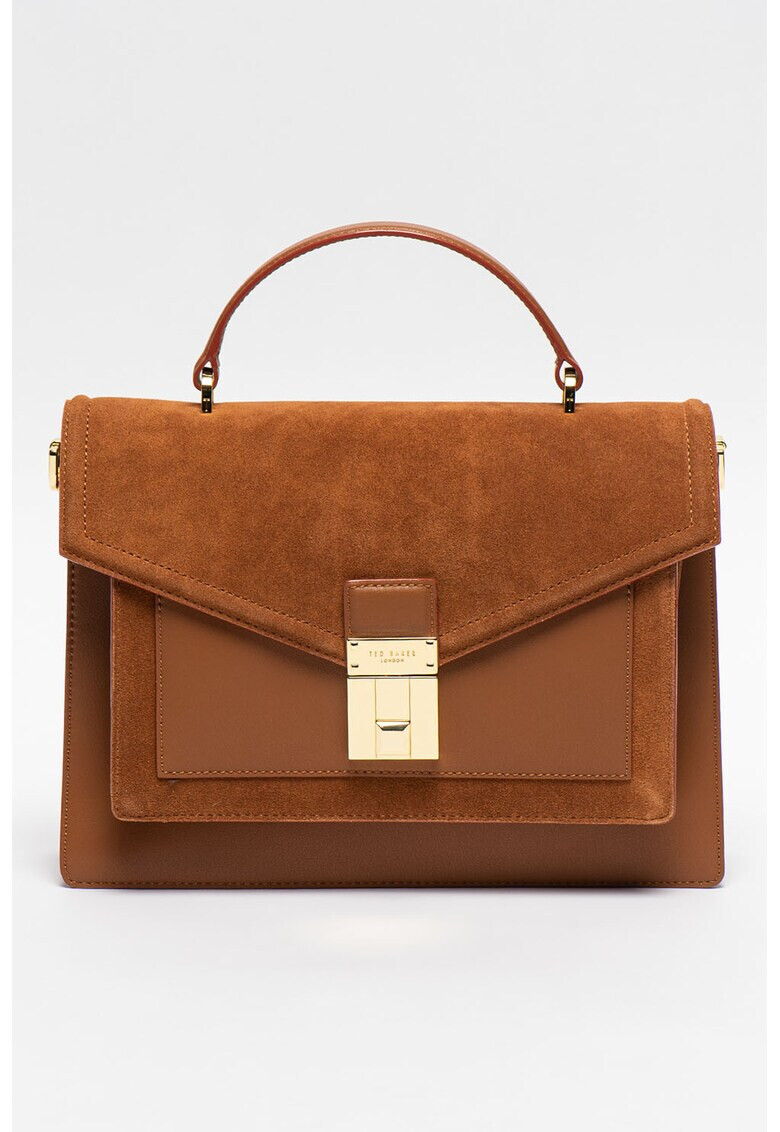Ted Baker Чанта Kimmbas от кожа и велур - Pepit.bg