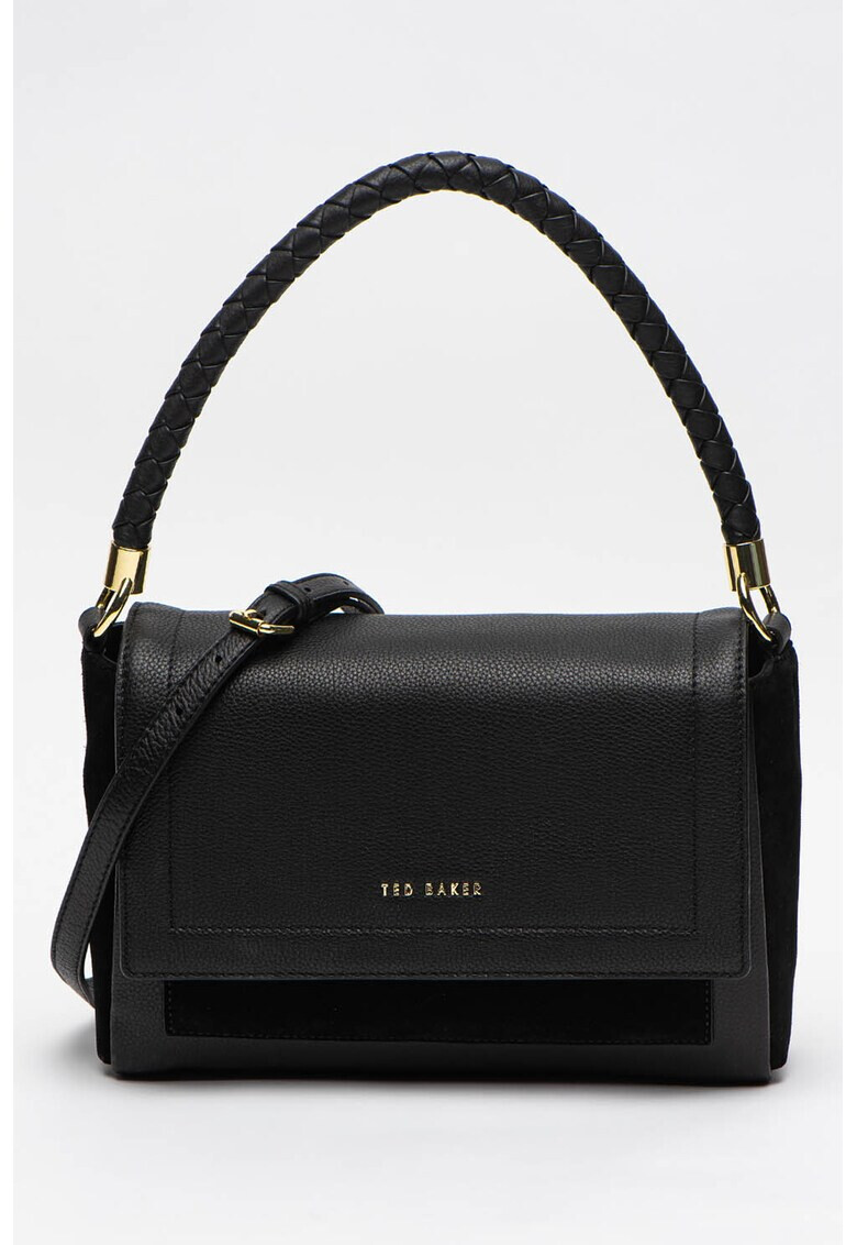 Ted Baker Чанта Pinola от кожа и велур с капаче - Pepit.bg