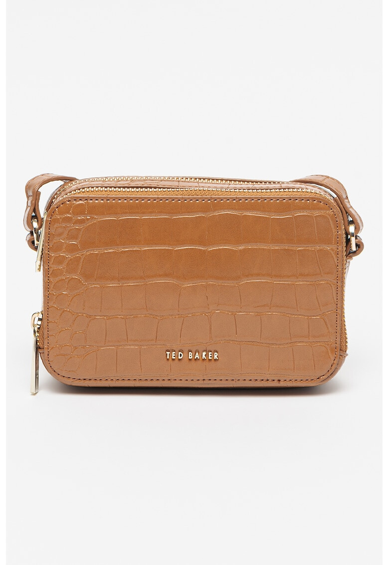 Ted Baker Чанта Stina с шагрен - Pepit.bg