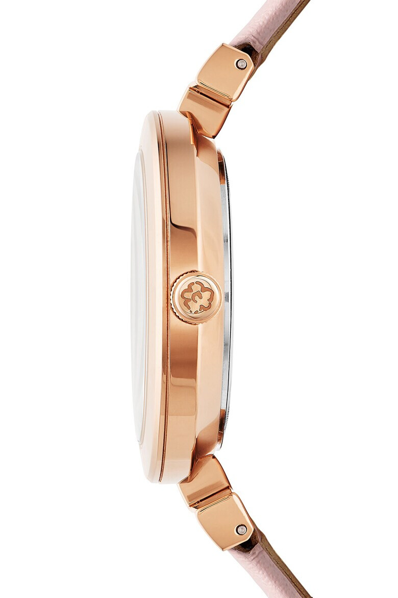 Ted Baker Часовник с кожена каишка и лого - Pepit.bg