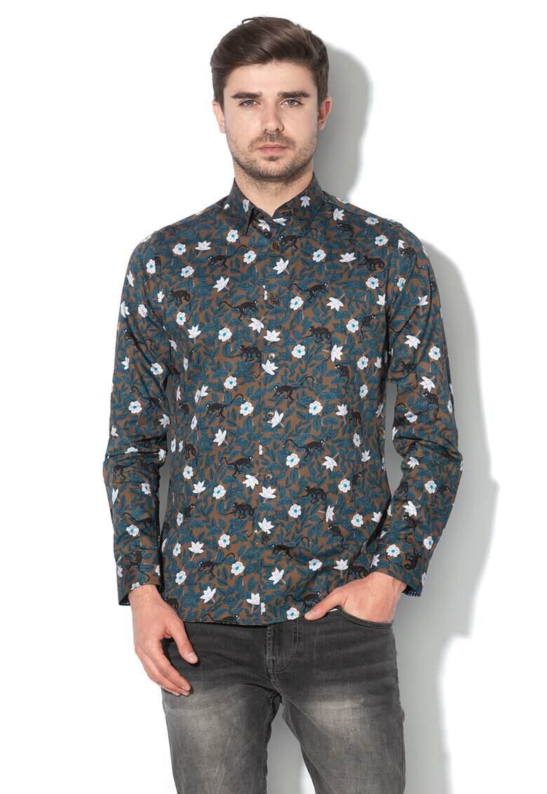 Ted Baker Флорална риза Yeux - Pepit.bg