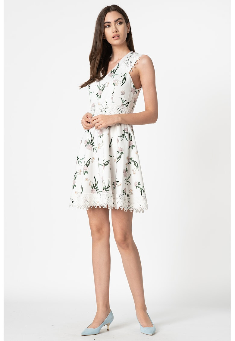 Ted Baker Флорална рокля Nolla с шпиц - Pepit.bg