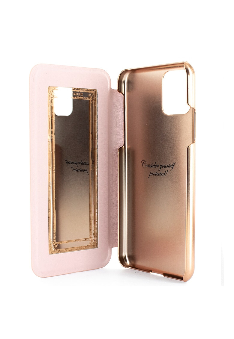 Ted Baker Калъф Book Folio Mirror за Apple iPhone 11 Pro Babylon Nickel - Pepit.bg