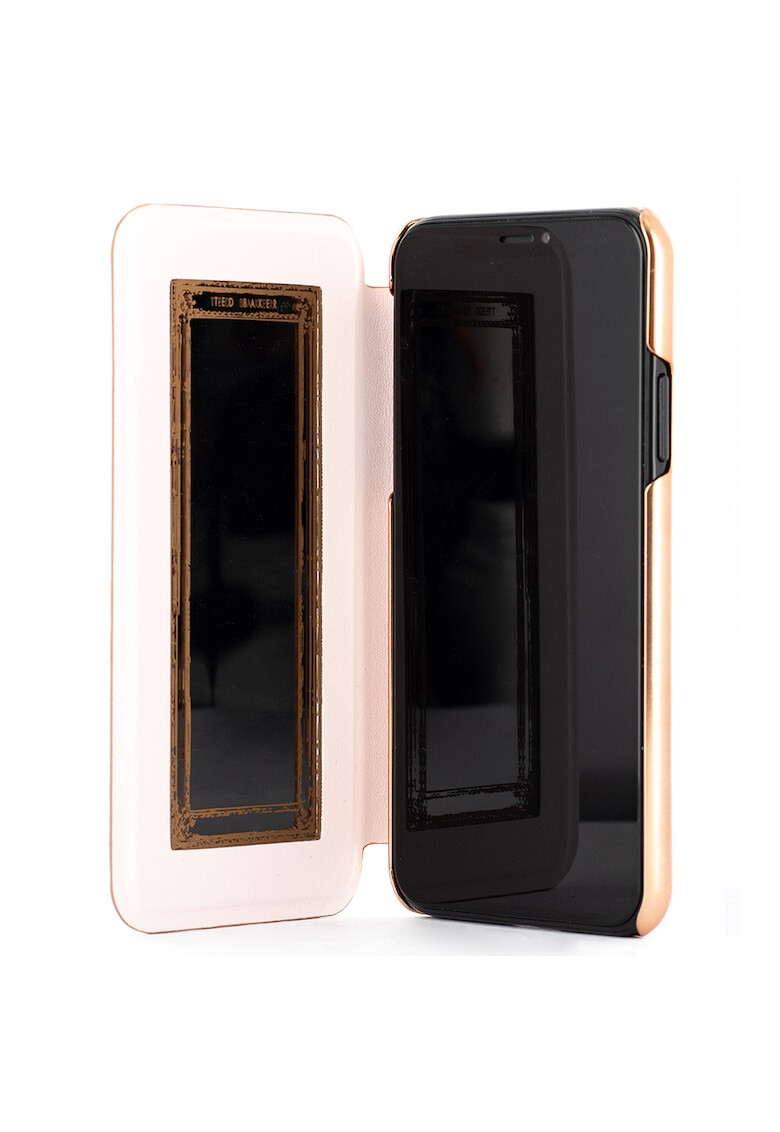 Ted Baker Калъф Book Glitsyy Mirror Folio за Apple iPhone 11 Pro Rose Gold - Pepit.bg