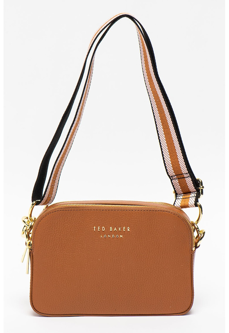 Ted Baker Кожена чанта Amerrah с лого - Pepit.bg